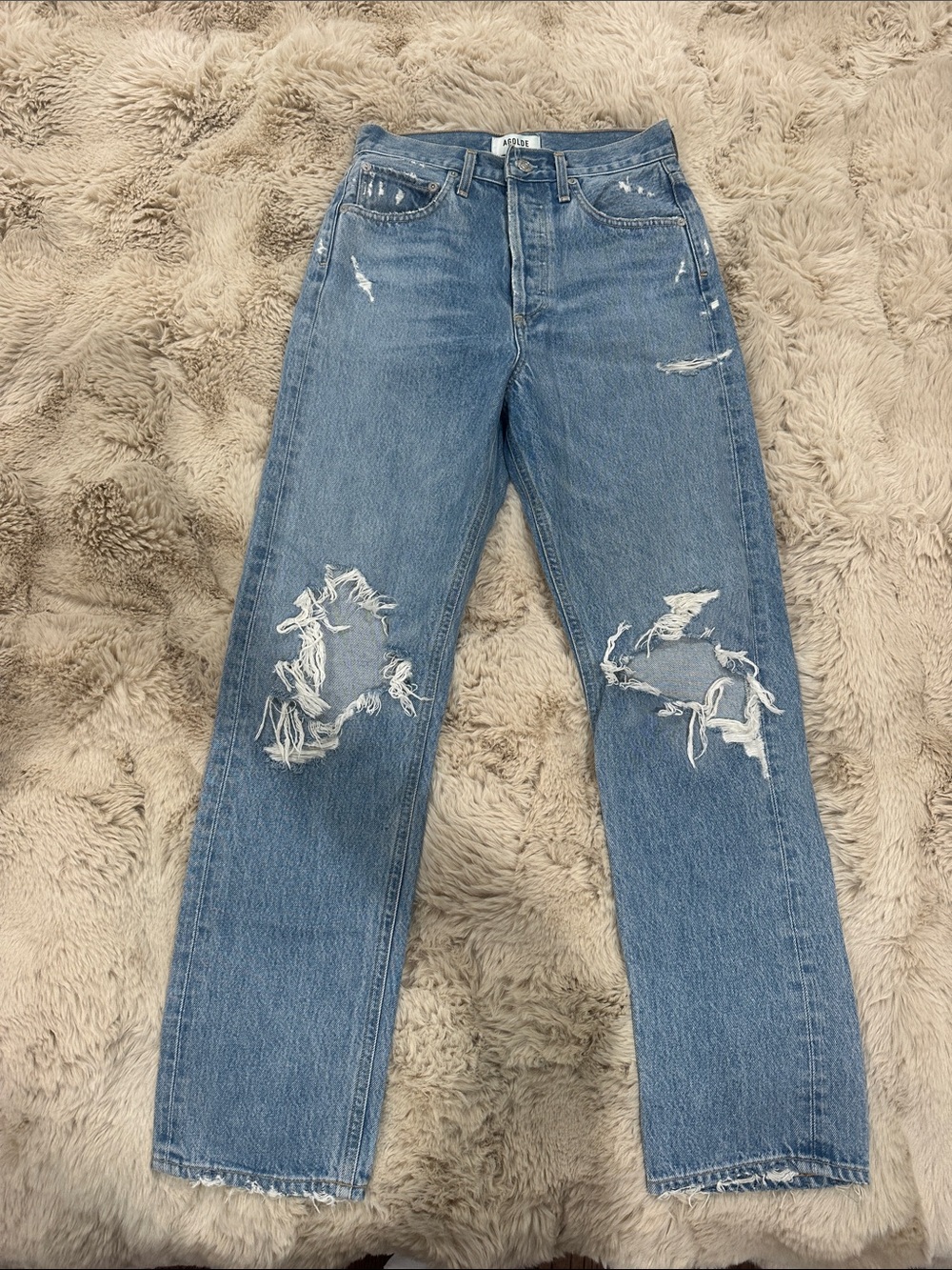 Agolde Straight Leg Jeans
